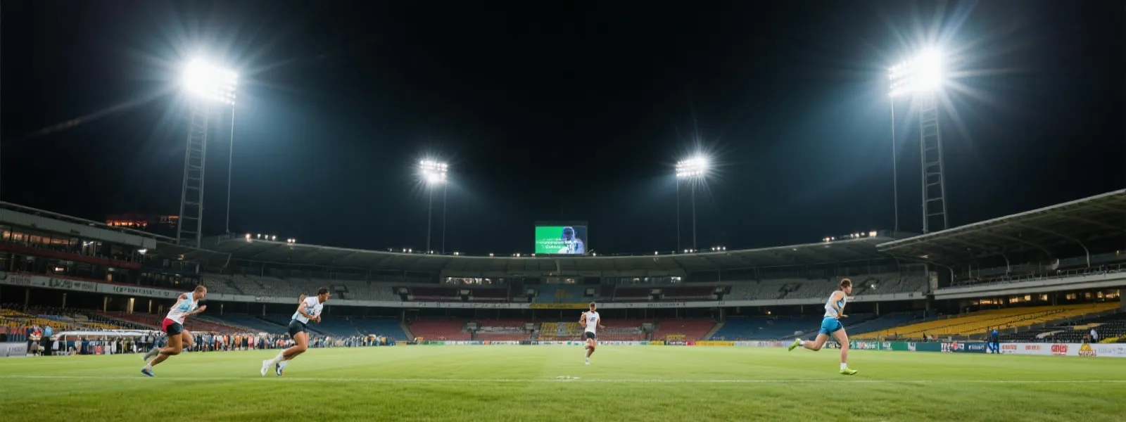 体育场与运动员